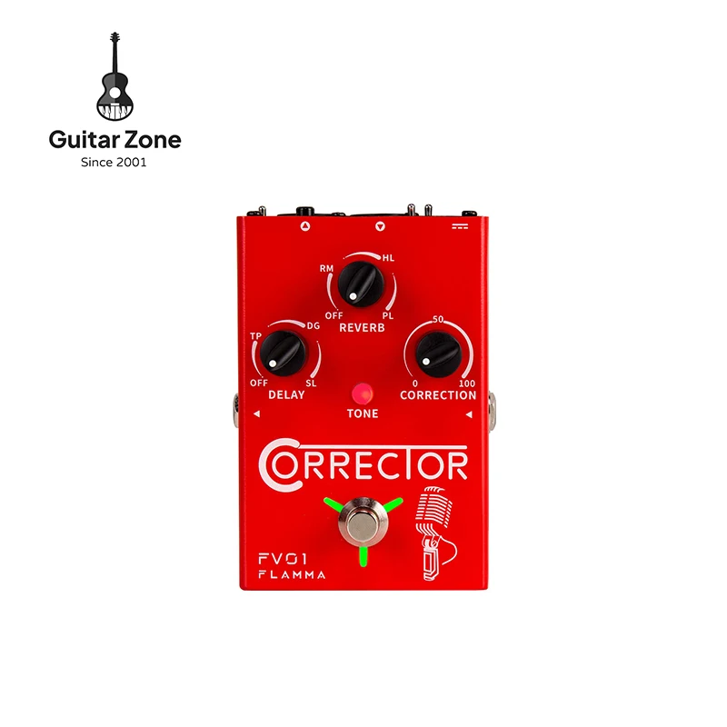 FLAMMAFV01VocalEffectsProcessorPitchCorrectionVoicePedalVocal