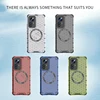 For xiaomi 12 Pro Magnetic Ring Back Cover Phone Case Magsafe Ring Wireless Charge Lens Protect Shockproof Coverage Funda Cases 6