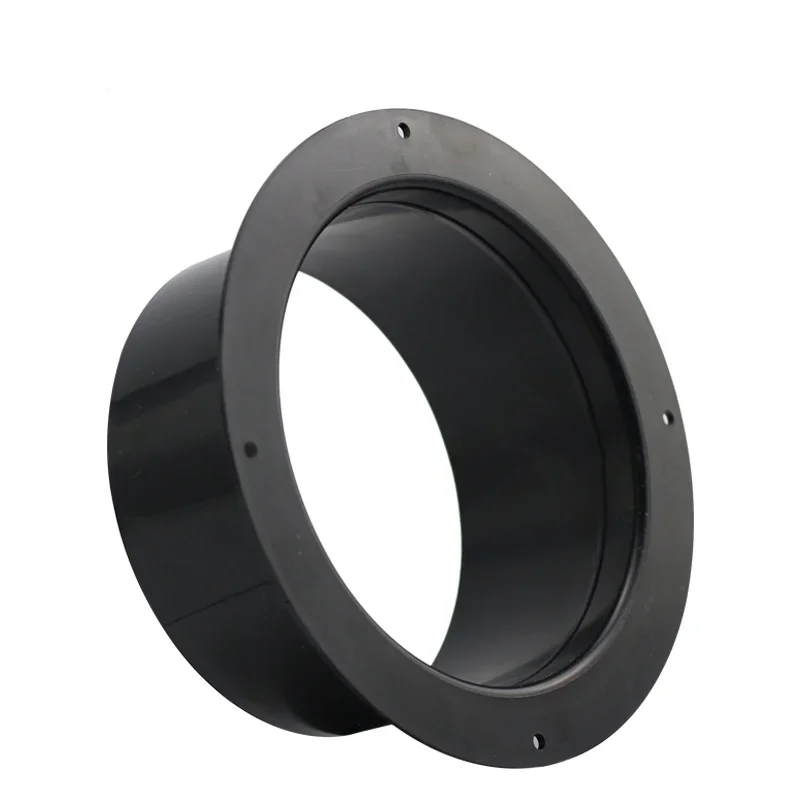 Adjustable ABS Round Pipe Flange Seat for Air Ventilation Systems