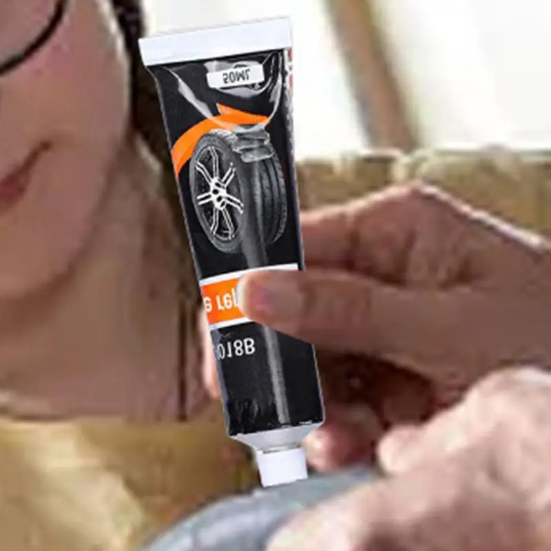Tire Repair Glue Waterproof & High Temperature Resistant Black Sealing Waterproof And High-Temperature Resistant Repair Adhesive