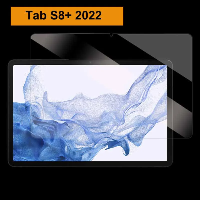 2 Pezzi Per Samsung Galaxy Tab S8 2022 Pellicola In Vetro Temperato Tab S 8 Plus Pellicola Protettiva Per Schermo Protezione In Vetro