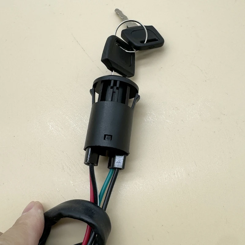 Motorcycle Ignition Switch Key With 4 Wires Start Switch Door Locks For ATV Suzuki Honda YAMAHA 50cc-250cc 1pcs motorcycle ignition switch,motorcycle switch,motorcycle key,electric door lock