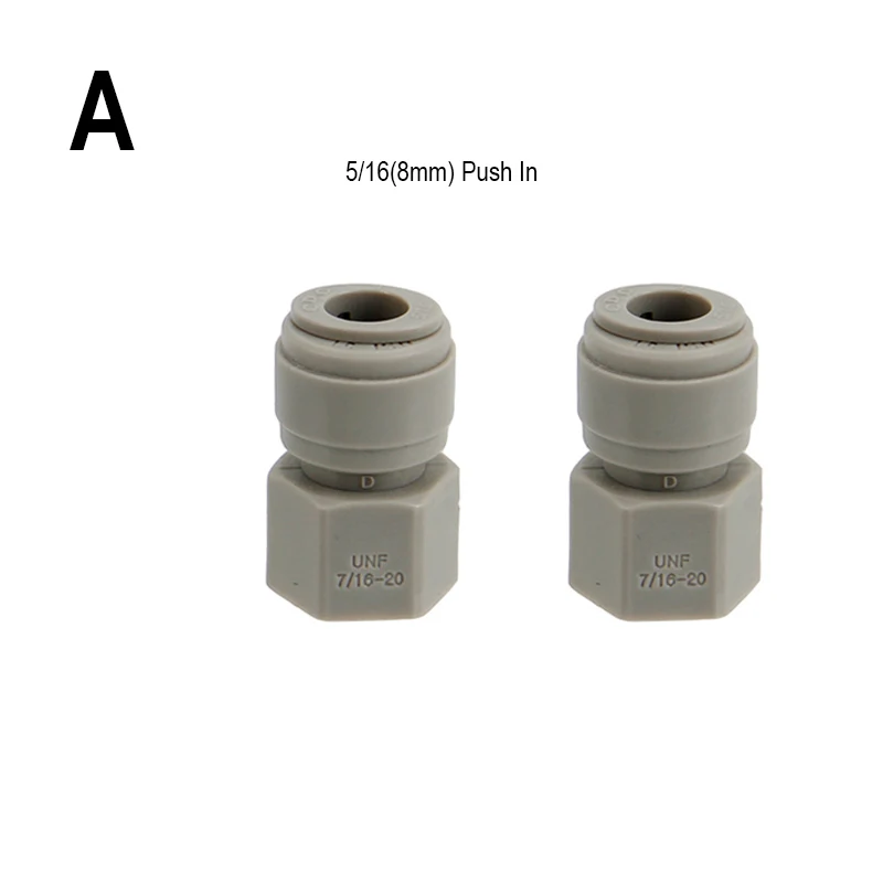 Ball Lock Gas & Beer Keg Disconnect with 8/9.5mm Push In Fitting Homebrew Draft Beer Corny Style Ball Lock Keg Dispenser — view 4