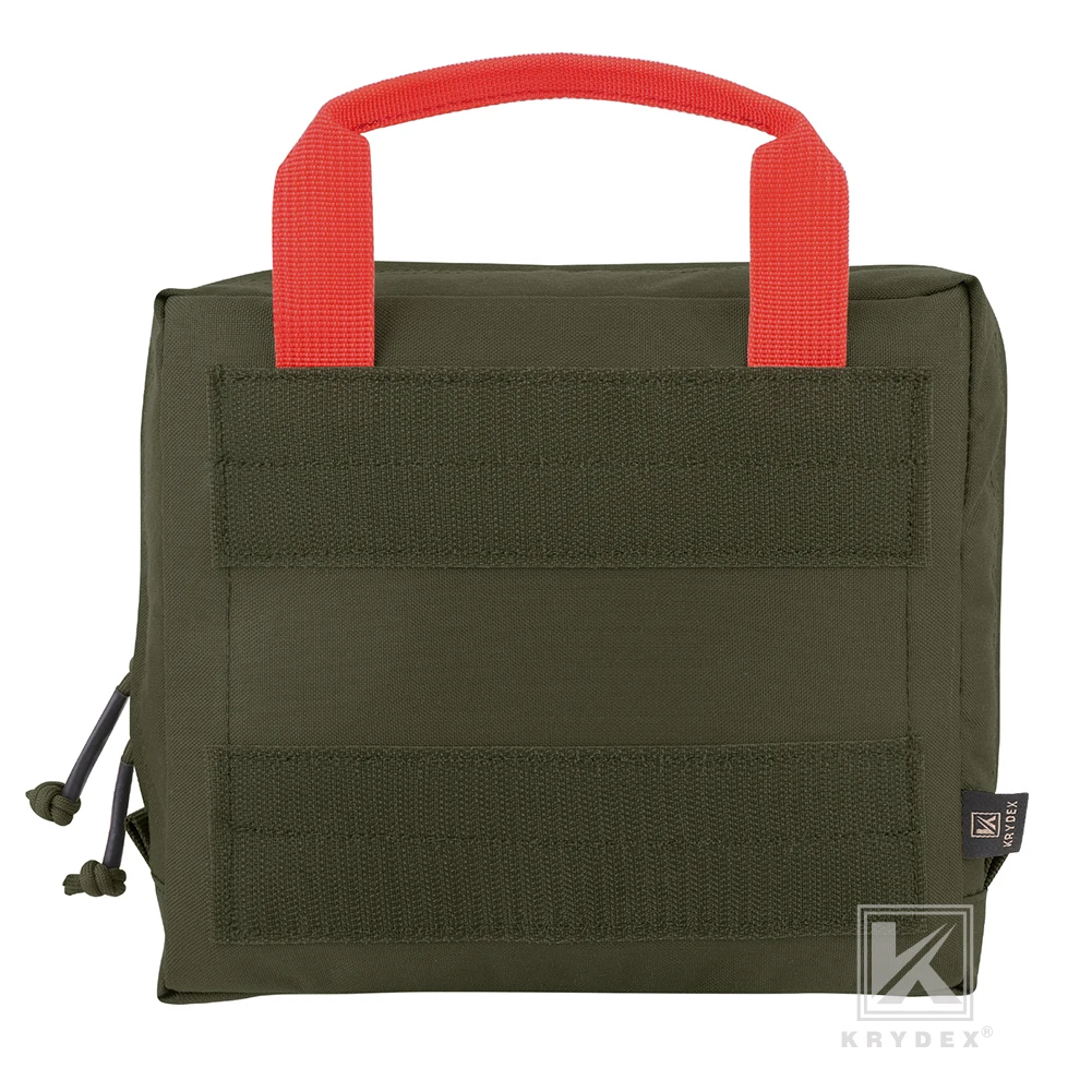 KRYDEX Taktische transparente Top-Einsatztasche, große/kleine Tasche für D3, Rucksack-Organizer, Camping, Reisen, Überleben, medizinische Aufbewahrungstasche – Detail 2