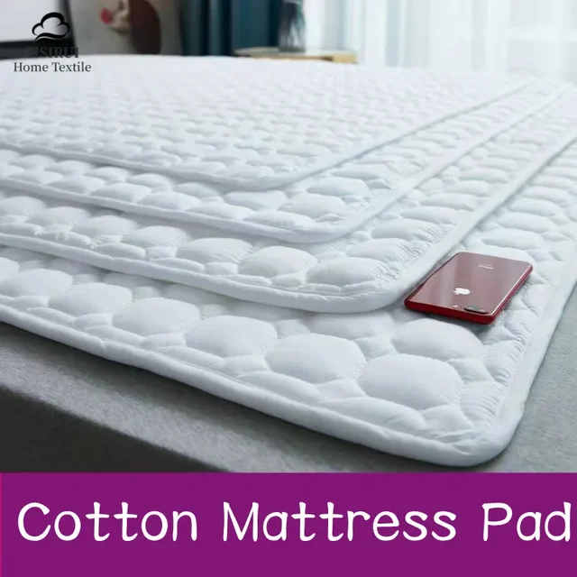 Antibacterial Cotton Mattress Non-Slip Mat Hotel Thin Mattress Protective Pad Student Dormitory Bed Cotton-Padded Breathable