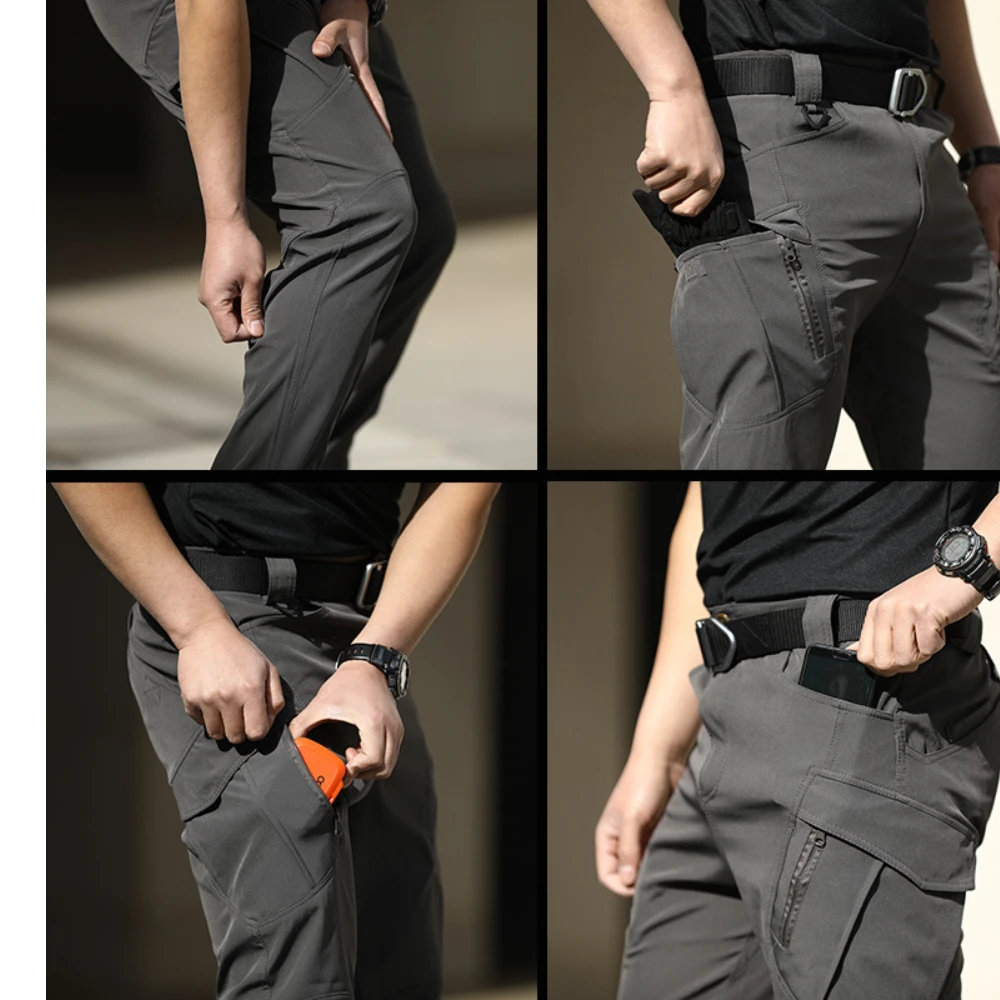 Tactical pants camouflage training pants spring and autumn outdoor elastic work pants loose soft shell assault pants 6 Tactical pants camouflage training pants spring and autumn outdoor elastic work pants loose soft shell assault pants 6