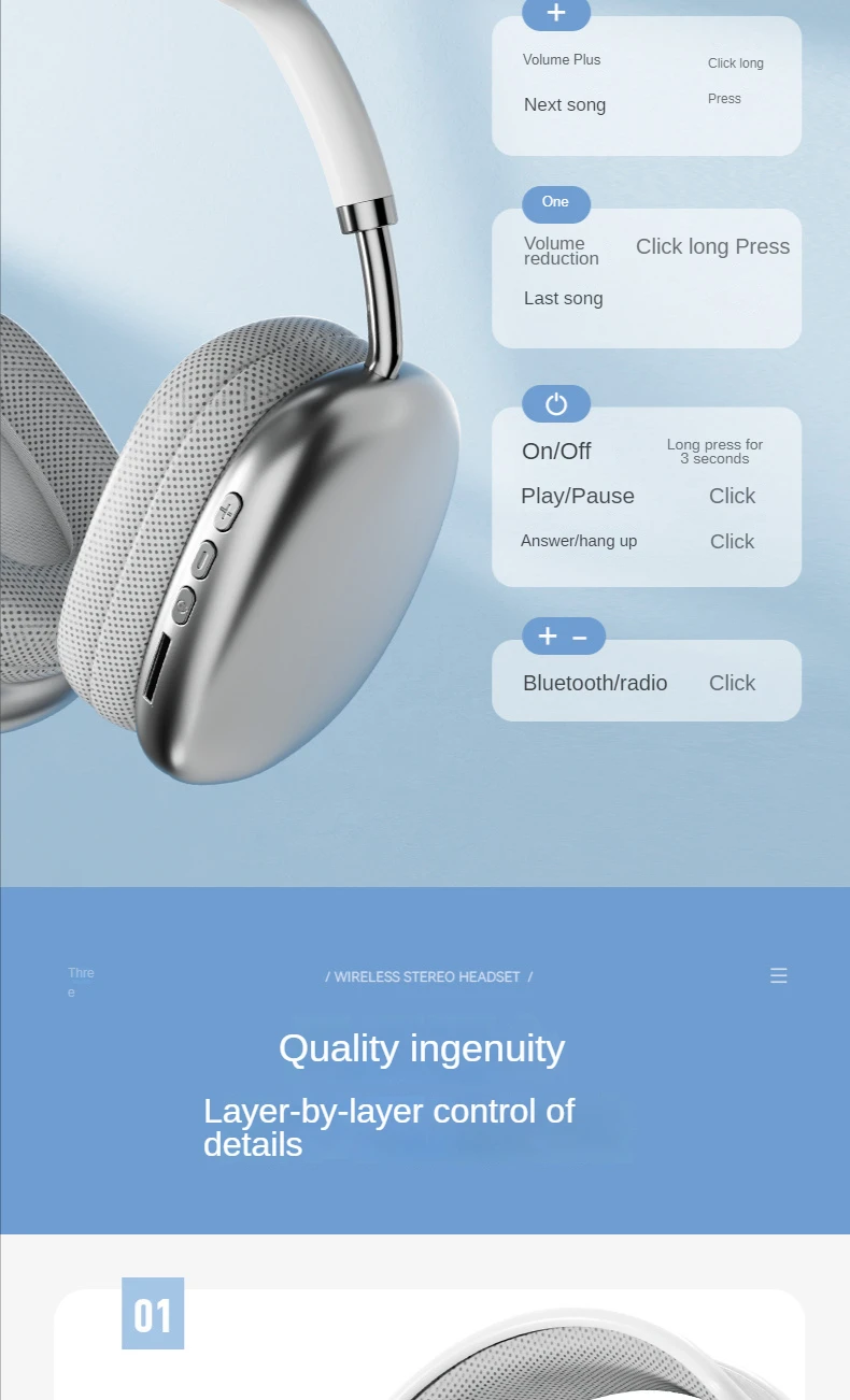 P9 Max Pro Wireless Stereo HiFi Headphones With Bluetooth Music, Type C, TF  Card Slot, Microphone, Sports Bluetooth Earphones , TWS Smart Cell  Phone Earphone Air 2/3 Plus Compatible From Horizonoutlet, $20.5