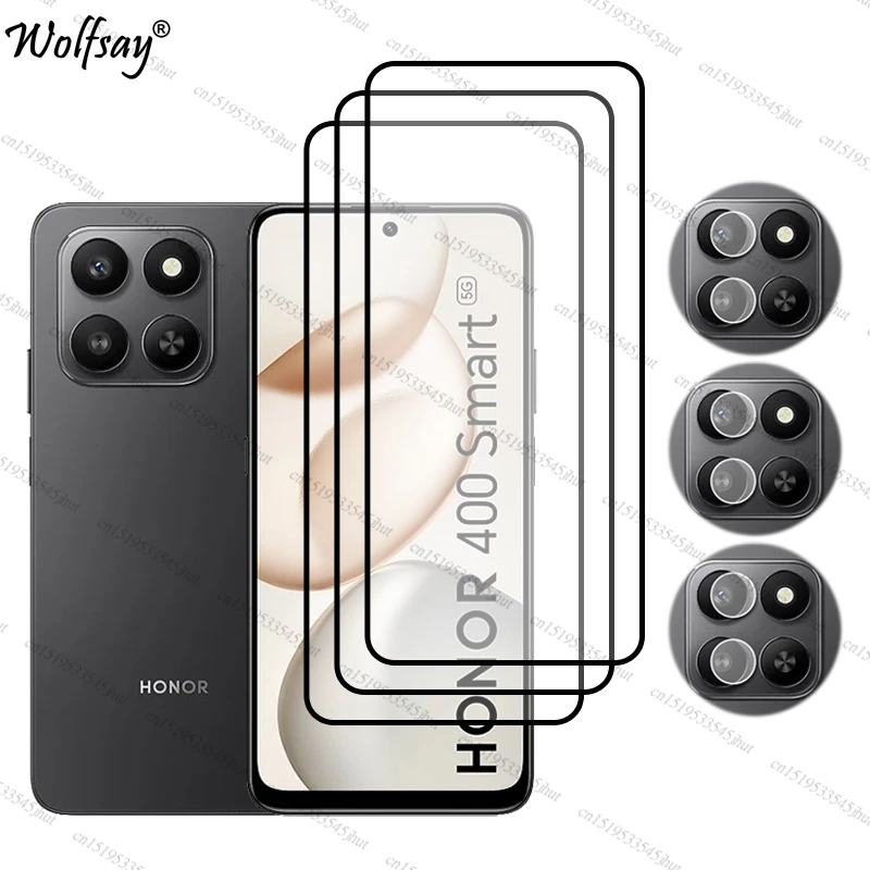 Enhanced Full Cover Tempered Glass Screen & Camera Protector