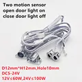 Two motion sensor