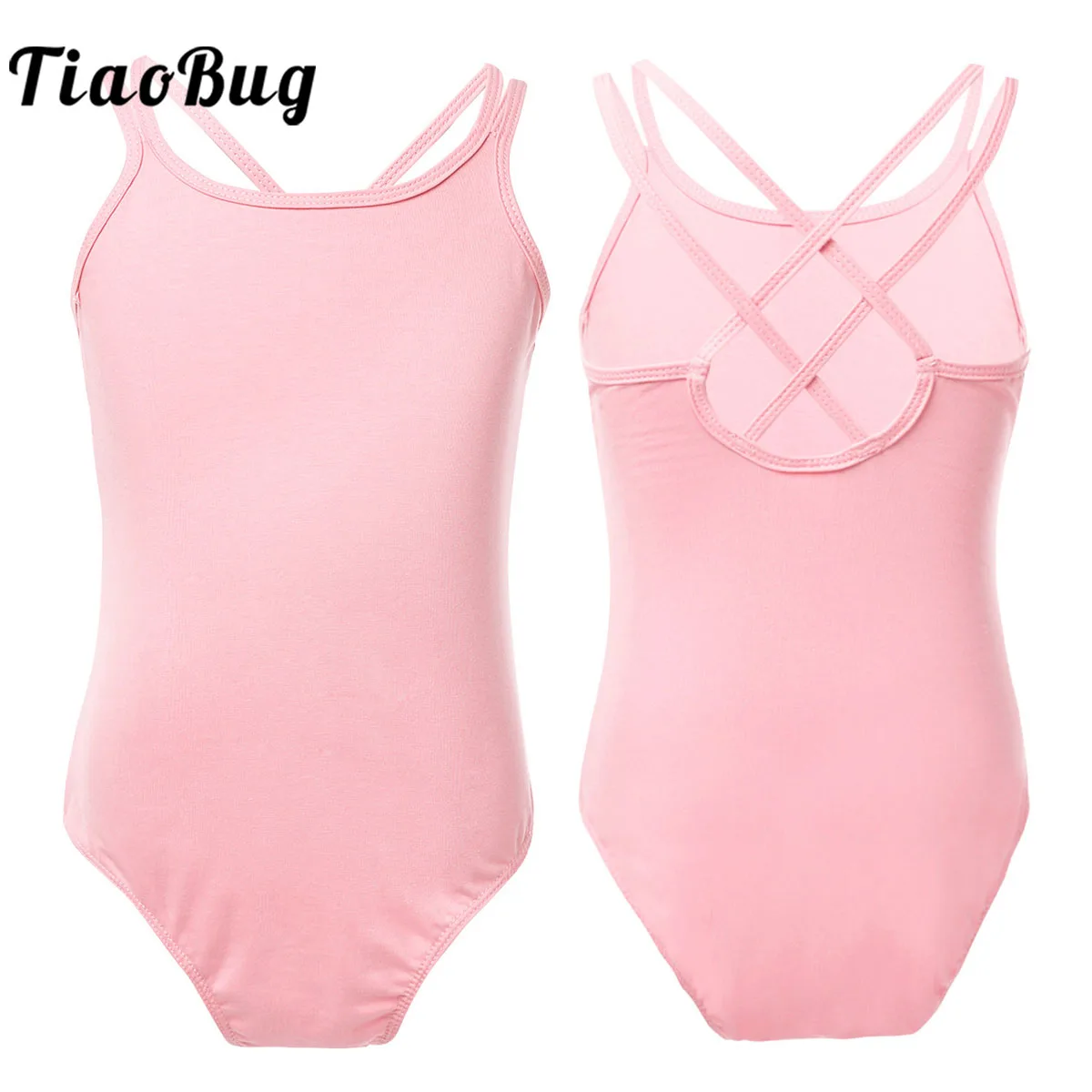 Toddler Girl Ballet Gymnastics Leotard Bodysuit Solid Cotton Bodysuits Ballerina Performance Training Practice ballet leotard,dance leotard