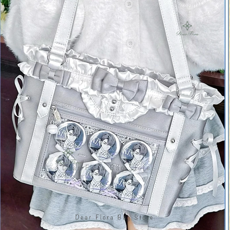 Silver Gray PU New D