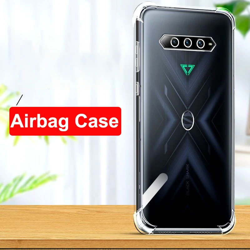 Custodia Airbag Tpu Per Black Shark 4 Pro Custodia Protettiva Antigraffio Per Fotocamera Morbida Per Black Shark 4S Pro 5 Rs Antiurto Funda