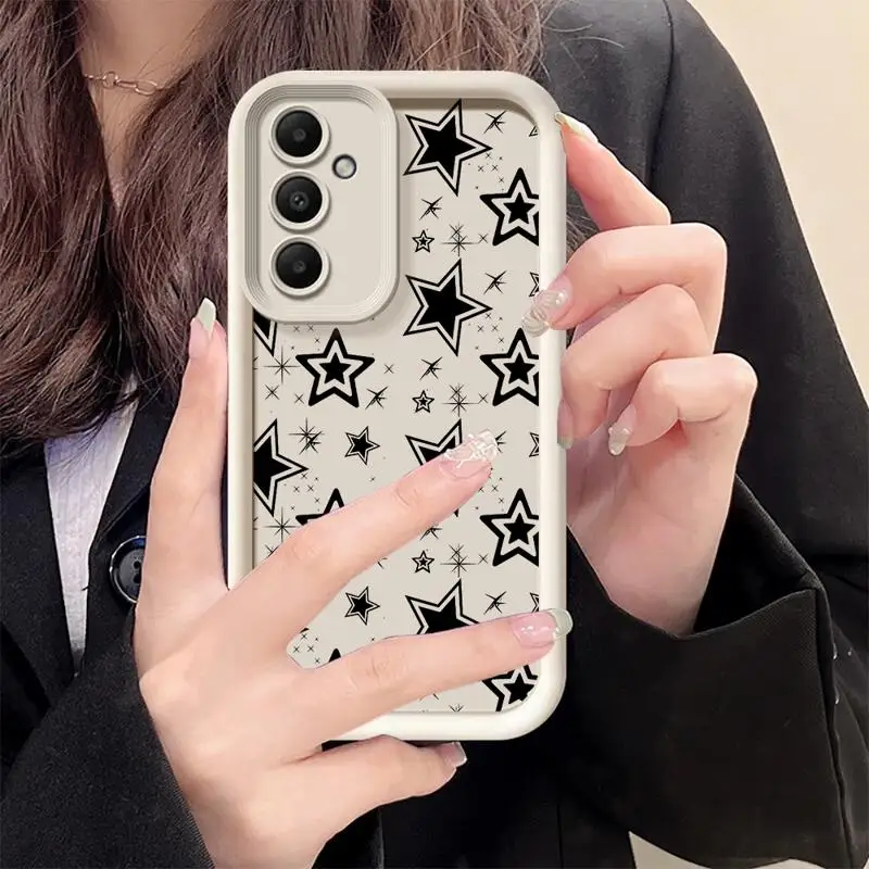 Pentagram Art Star Moon Cool Phone Case Cover