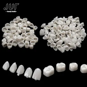 치과 치아 베니어 초박형 미백 수지 어금니 전방 임시 크라운, 도자기, 치과 재료, 구강 관리 도구, 2 팩