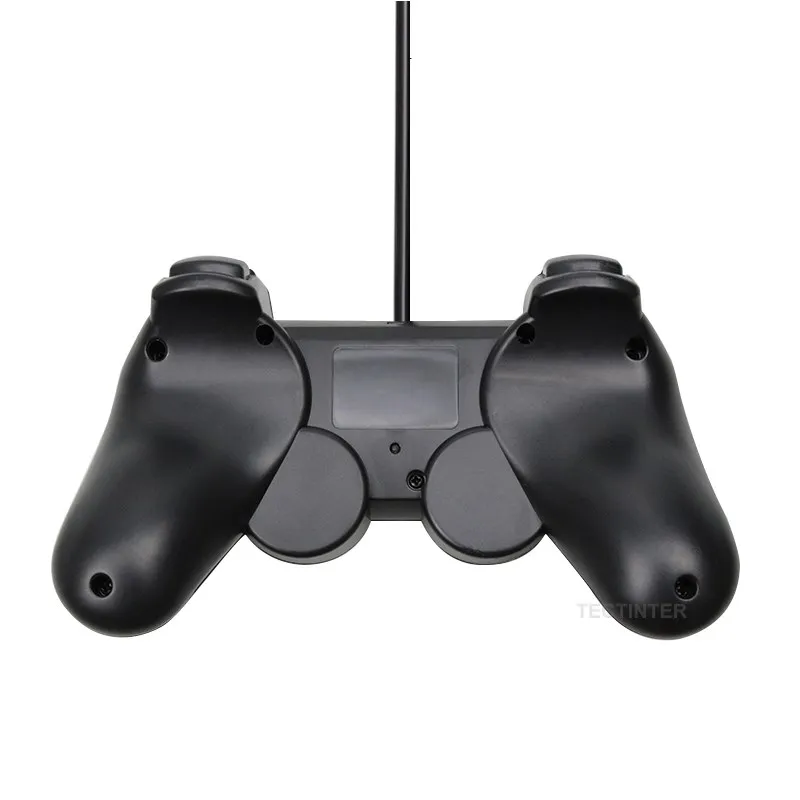 Wired USB PC Game Controller Gamepad For WinXP/Win7/8/10 Joypad For PC Windows Computer Laptop Black Game Joystick
