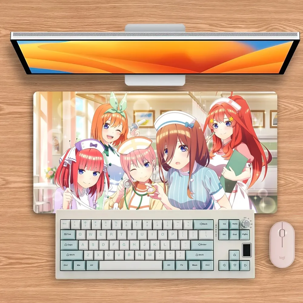 Bilibili The Quintessential Quintuplets Mouse Pad Big Keyboard Desk Computer PC Mat Notbook Pad 3