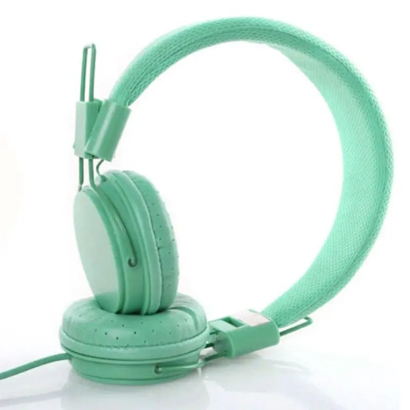 Wireless Headphones Wired Headphones Wired Earphone Wired Headset Cute Headset for Kids Study Music with Microphone For Laptop Tablet Smartphones