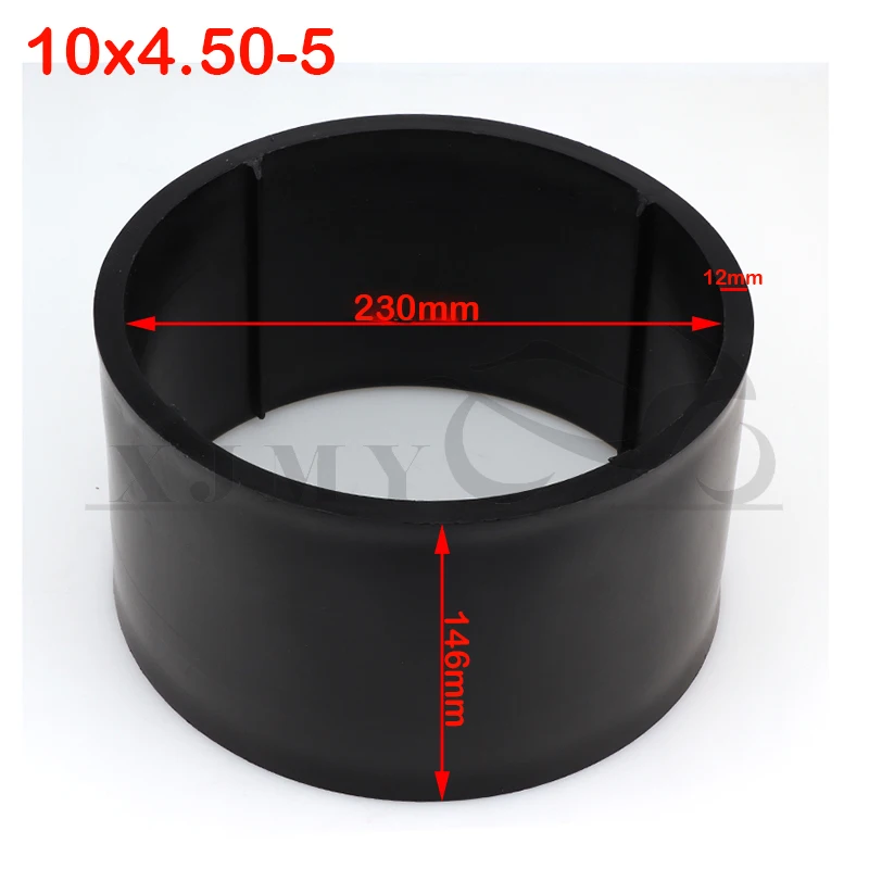 Gas Powered Kart 10x4.50-5 11x7.10-5Inch Plastic Wheel Replacement PVC Tire Rim Scooter Sleeve Drift Trike Street Wheel