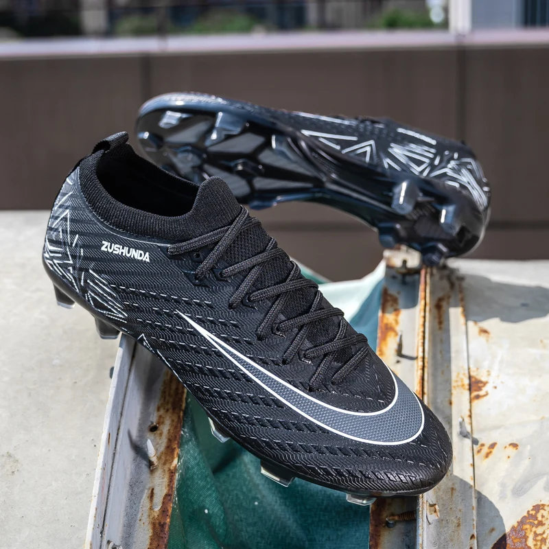 Men's Soccer Shoes TF/FG Non-Slip Turf Soccer Cleats Personalized Design Sport Shoes Casual Sneakers Fashion Football Boot 35-45