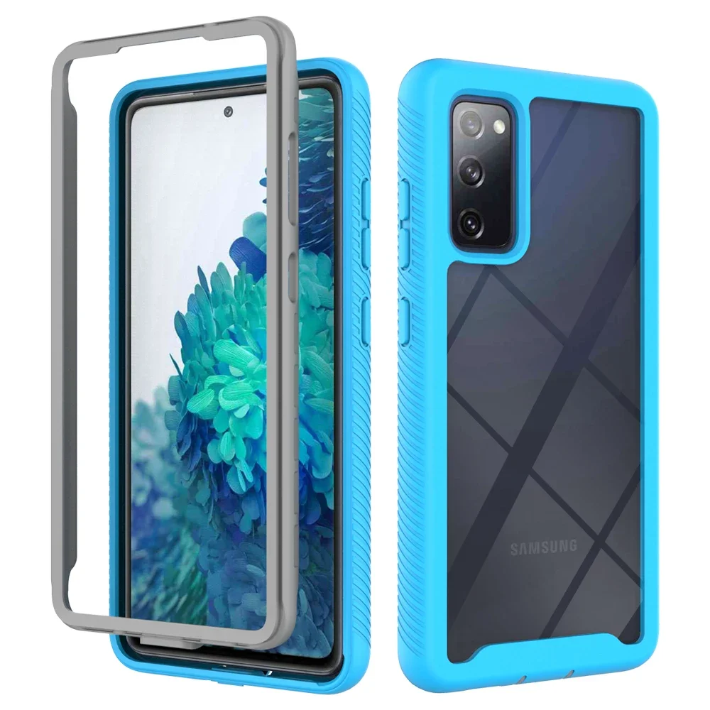 thumbnail image 1 of Hybrid TPU/PC Sky Case For Samsung Galaxy S20 FE Plus Ultra S20FE S20Plus S20+ Fundas Capa Two Layer Shockproof Shell Cover, 1 of 5