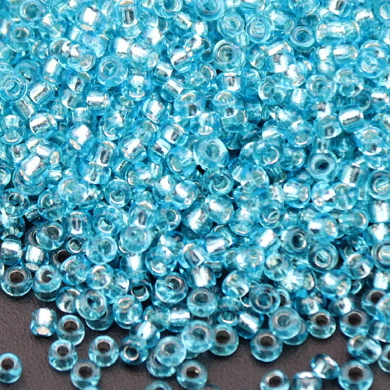 1,5mm 2mm 3mm 4mm Cezch Silber Linie Glas Perlen 15/0 12/0 8/0 6/0 Lose Seedbeads für hand Schmuck, Die DIY Charme Nähen – Detail 10
