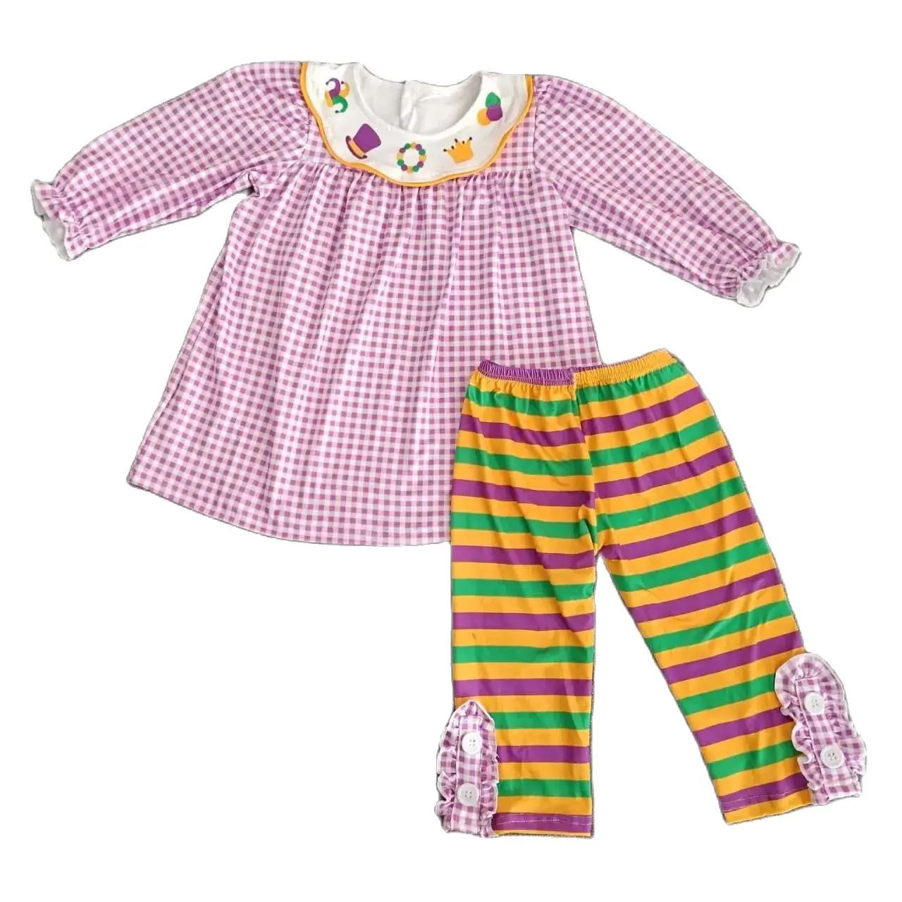 Abbigliamento Per Bambini Di Vendita Caldo Vestito Per Ragazze St. Parker Boutique A Righe Baby Brother E Sister Suit All'Ingrosso Manica Corta Corta