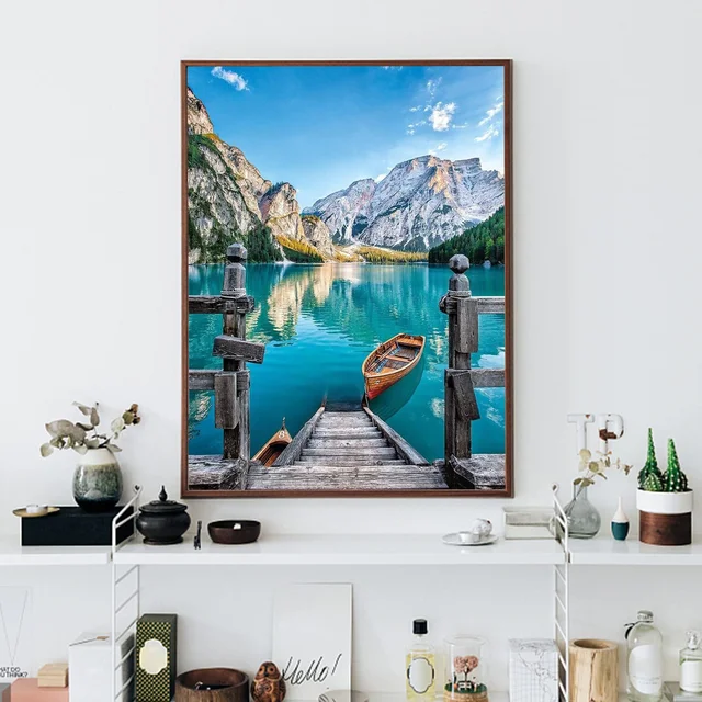 Diamond Painting Kits, DIY  Cross Stitch Full Drill Crystal Rhinestone Embroidery Paintings Pictures for Home Wall Decor 5