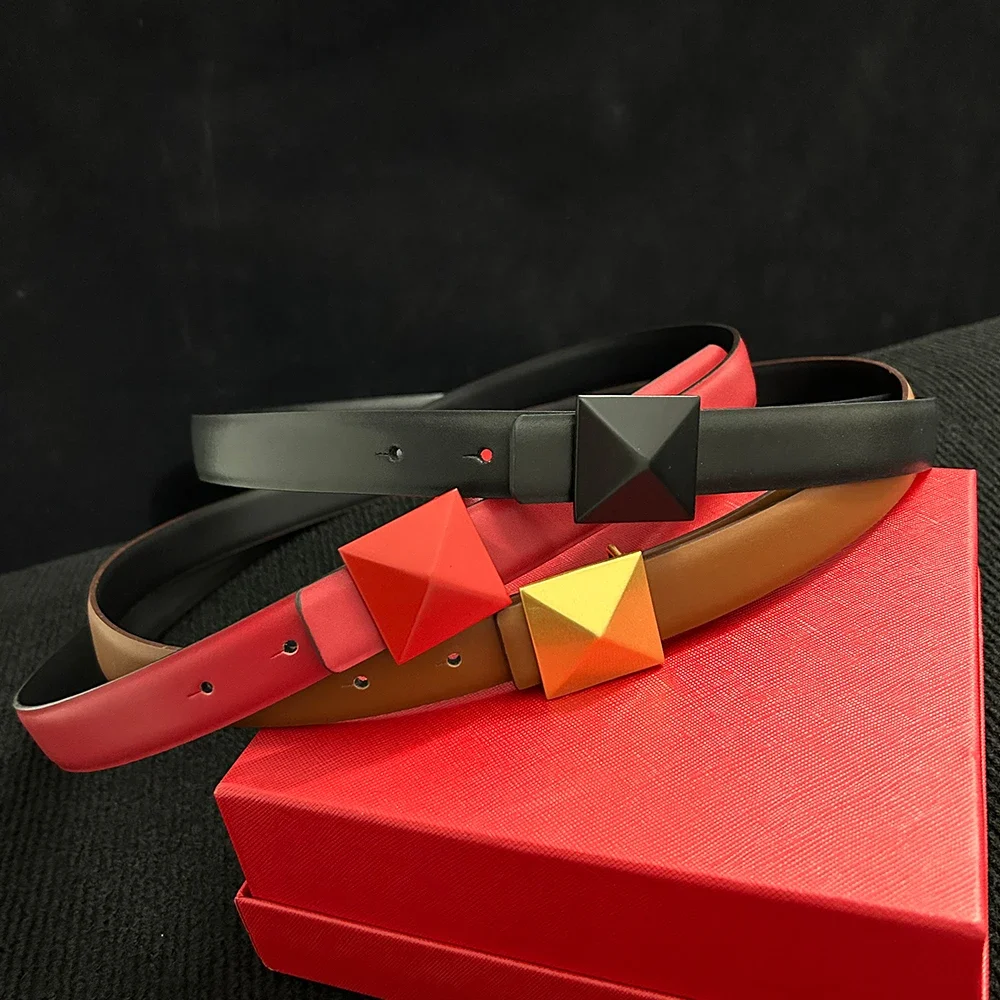 

Cinturón femenino marca lujo para mujer, cadena cintura, accesorios cuero para Vestido vaquero,