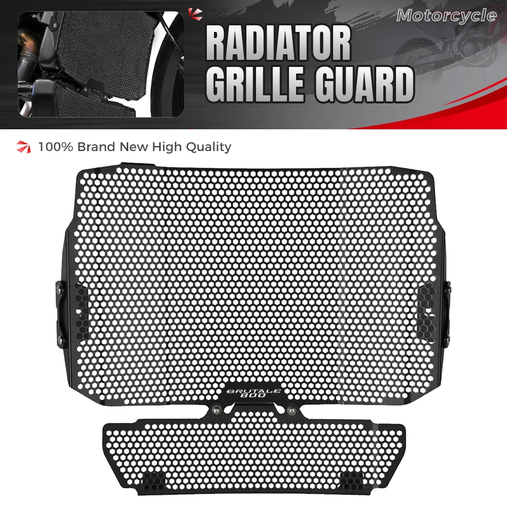 

For MV Agusta Brutale 800 Dragster 800/800RR Turismo Veloce 800 TV800 Radiator Grille Guard Cover Oil Cooler Guard Protection