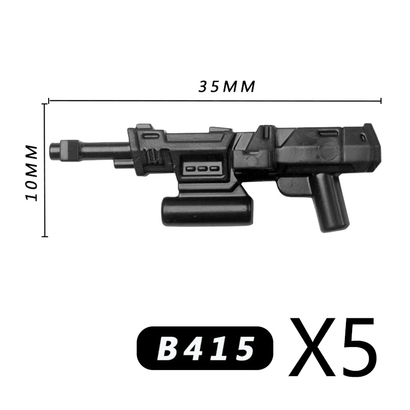 Military Building Blocks: Star Movie Character Soldier Figures with Weapon Accessories