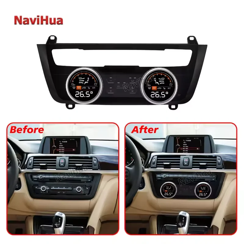 

NaviHua Car Air Conditioning Panel AC Control Panel Screen Universal Installation for BMW 3 Series 2013-2019