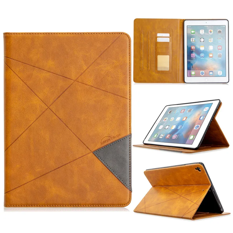 Capa de Couro Inteligente para Apple Ipad 9.7 2023 2023 A1822 A1823 A1893 Air2 ar Capa para Ipad 6th Geração Case Funda