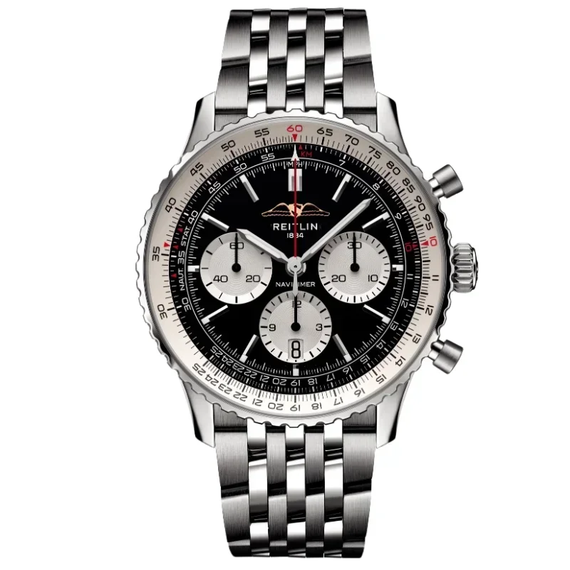 

Top Breitling Watches For Mens Luxury Top Time Style Sport Automatic Date Wristwatch Business Chronograph Quartz AAA Male Clocks