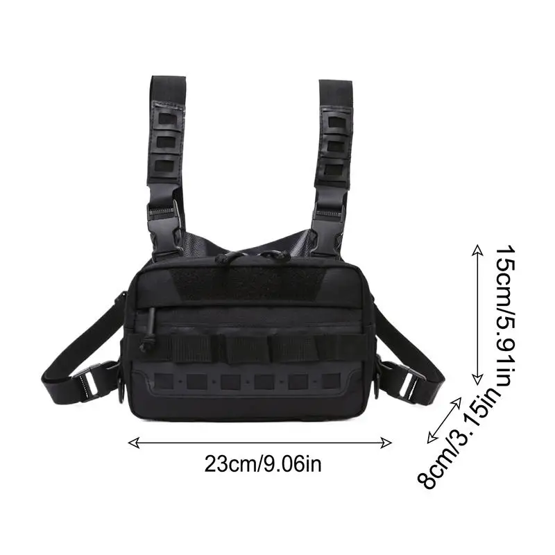 Adjustable Waterproof Fishing Chest Rig Harness