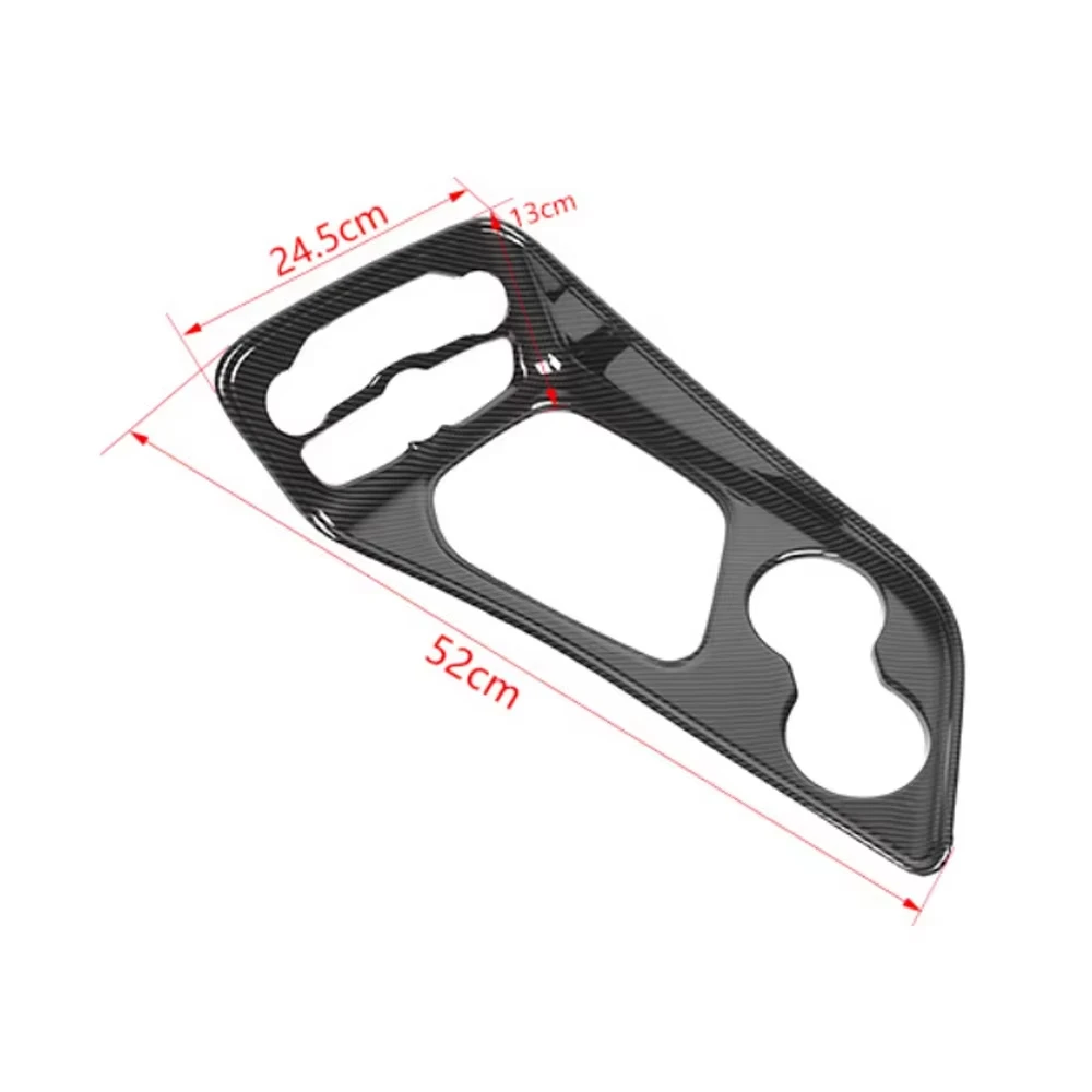 Auto Interior Center Konsole Getriebe Shift Panel Dekoration Abdeckung Aufkleber Für Dodge Challenger 2015-2022 Getriebe Shift Griff Aufkleber – Detail 9