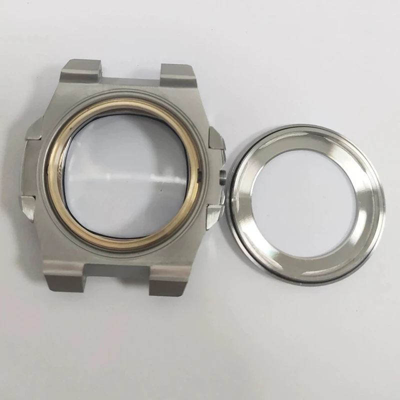 41 mm silbernes Uhrengehäuse aus 316L-Edelstahl + Armband + Zifferblatt. Metallfutter. Material passend für 30,5 mm Zifferblatt. Wasserdichte Passform. NH35/NH36-Uhrwerk – Detail 10