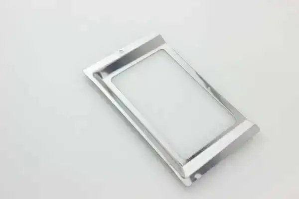 20 Stück 111 x 67 mm hochwertige dekorative Etiketten-Fotorahmen, Kartenhalter, Zeichenkasten, Regal, Metalletikettenrahmen – Detail 6