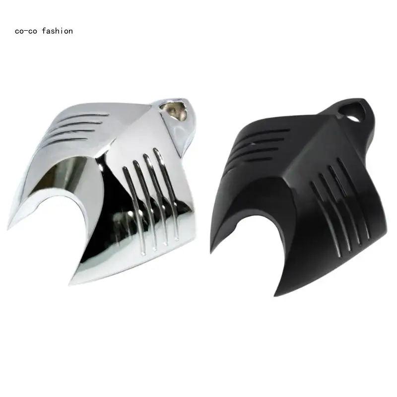 

517B Cowbell Horn Cover Horn Cover for XL883 1200 Motorbike Accessory Replacement Aluminum Horn Cover