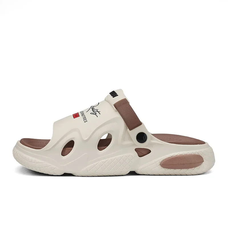 Men Slippers Summer EVA Soft-soled Platform Slides Sandals Indoor Outdoor Walking Beach Shoes Flip Flops Unisex Women Shoes 5