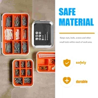 Remote Control Outlet Screw Organizer Tray Magnetic Parts Bolt Holder Silver Work 2