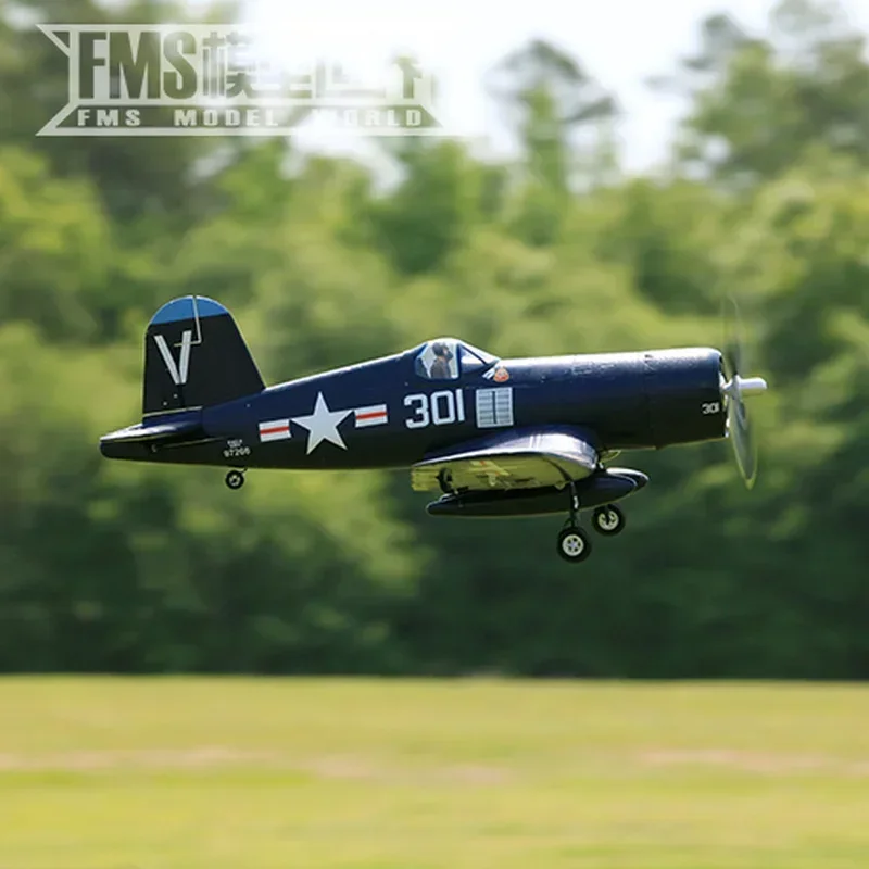 Fms 800mm F4u Pirate Electric Remote Control Model Aircraft World War Ii Fighter Model Fixed Wing Toy