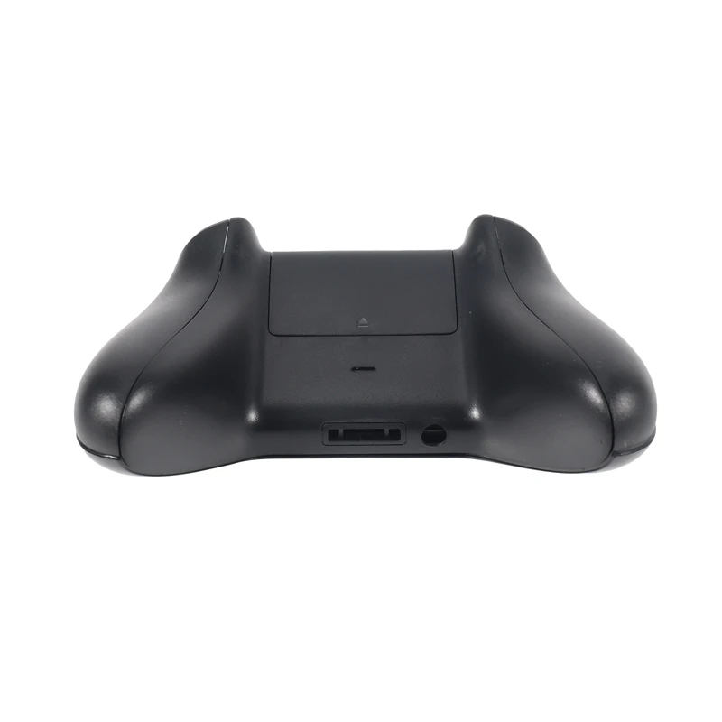 Matte Black Controller Housing Shell Full Set Faceplates Buttons For  One Controller With The 3.5 Mm Headset Jack  One C