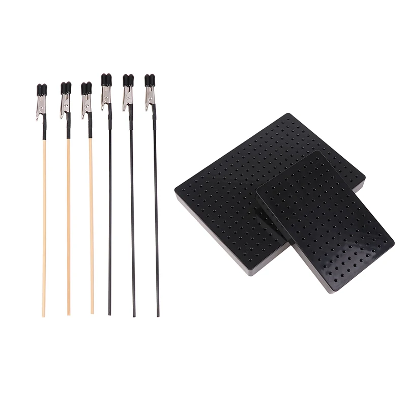 Flexible Modeling Tools For Airbrush Model Crafting Model Painting Stand Base Holder Magnetic Alligator Clips Sticks 1 Set model tools