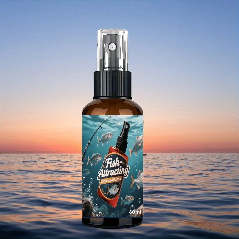 Fischsaugendes Flüssigkeitsspray, schnell wirkende universelle, langlebige Angelköderflüssigkeit für Salzwasser- und Süßwasserangeln, 60 ml – Detail 6
