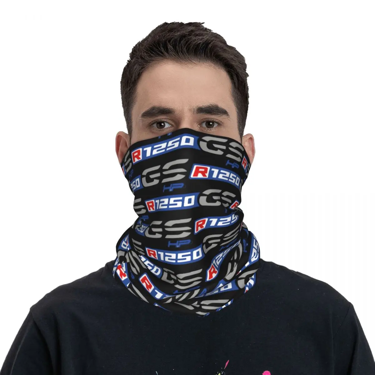 Face Mask R1250 GS HP Motocross Bandana Neck Gaiter Printed GS Face Mask Balaclava