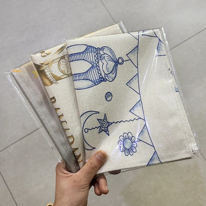 42x32cm Ramadan Linen Placemat Eid Mubarak Table Ornaments Muslim Islam Party Supplies 2024 Ramadan Kareem Home Decoration Gift