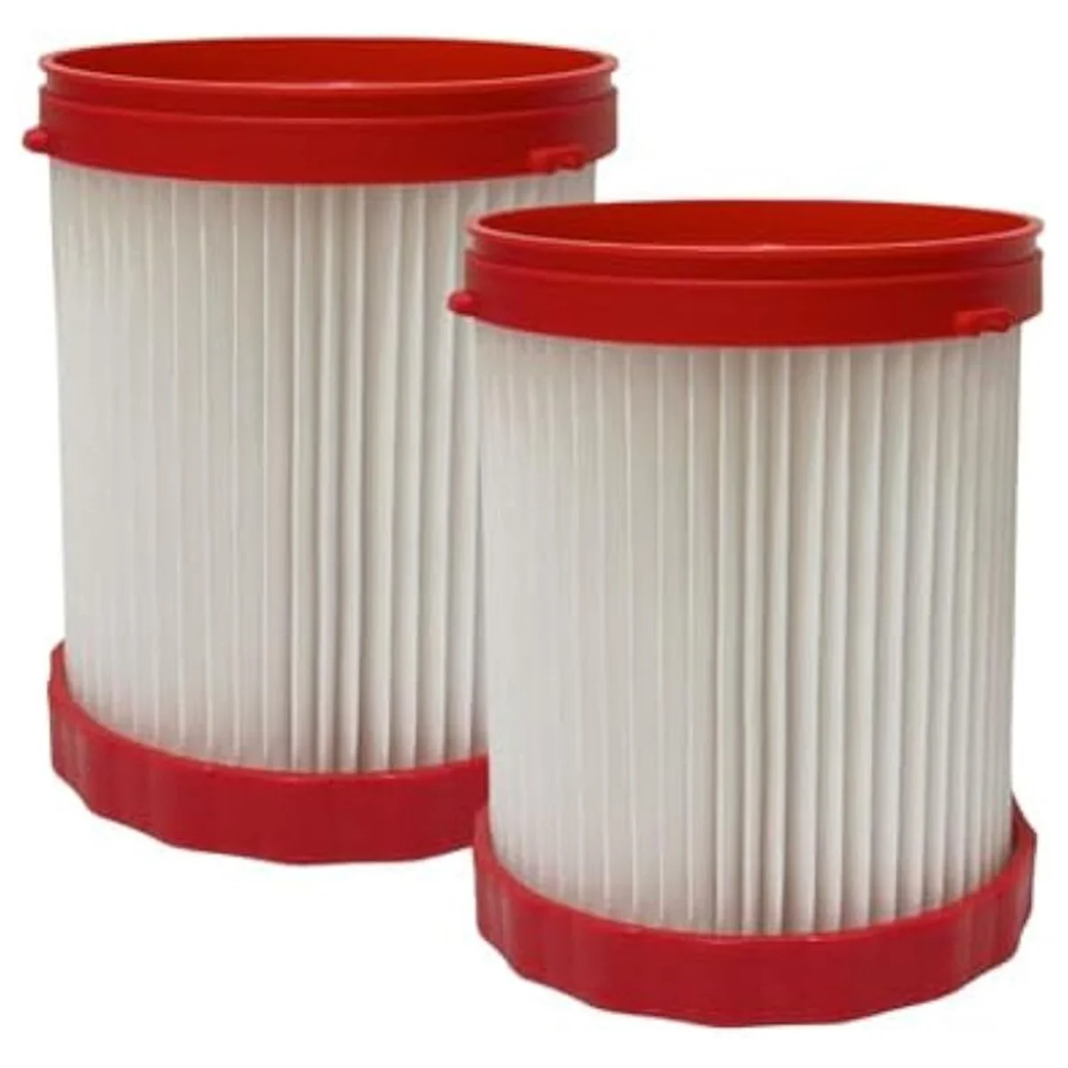 VF320H HEPA Vacuum Filter Replacement 2pcs for BOSCH 18V 2.6-Gallon Wet/Dry Vacuum Cleaner GAS18V-3/GAS18V-10L