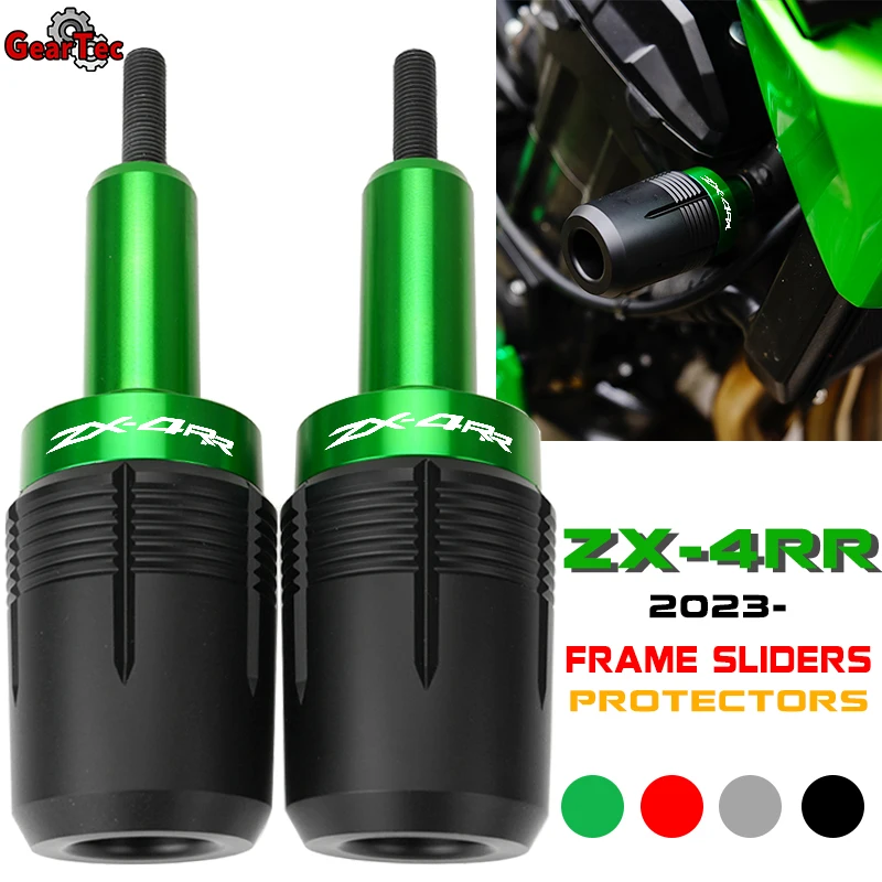 

For Kawasaki Ninja ZX4RR ZX 4RR ZX-4RR 2023 2024 Motorcycle Accessories Frame Sliders Falling Protection Crash Protectors
