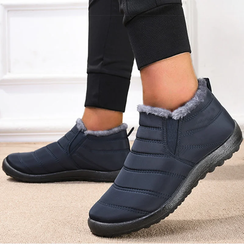 Sports Shoes Casual Shoes Men Shoes Trend Winter Sneakers For Men Winter Shoes With Fur Casual Sneakers Slip On Vulcanize For Sneaker Loafers