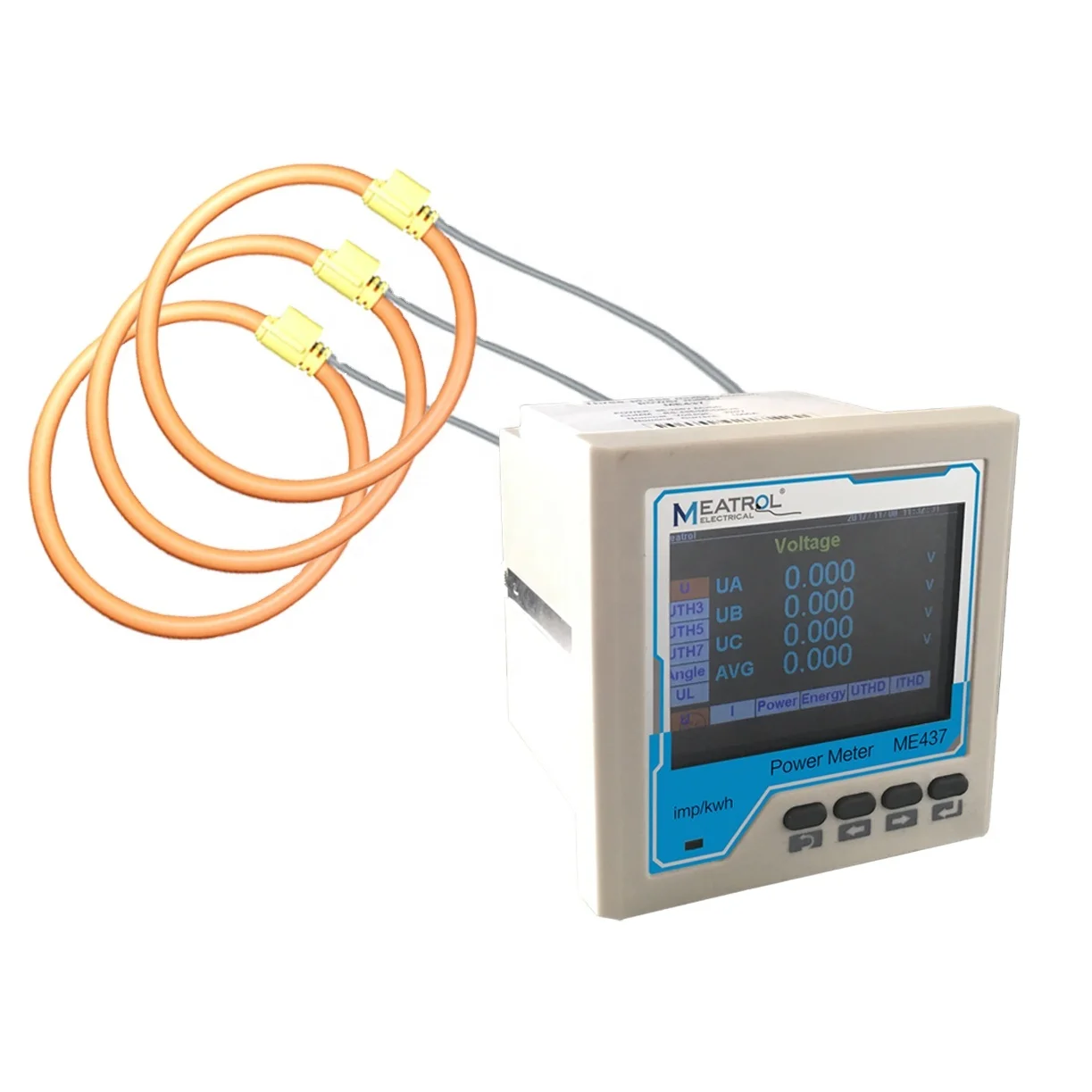 

Energy consumption Electric energy meter Three phase Solar monitoring Wattmeter Power meter